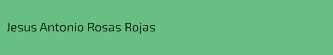 Jesus Antonio Rosas Rojas